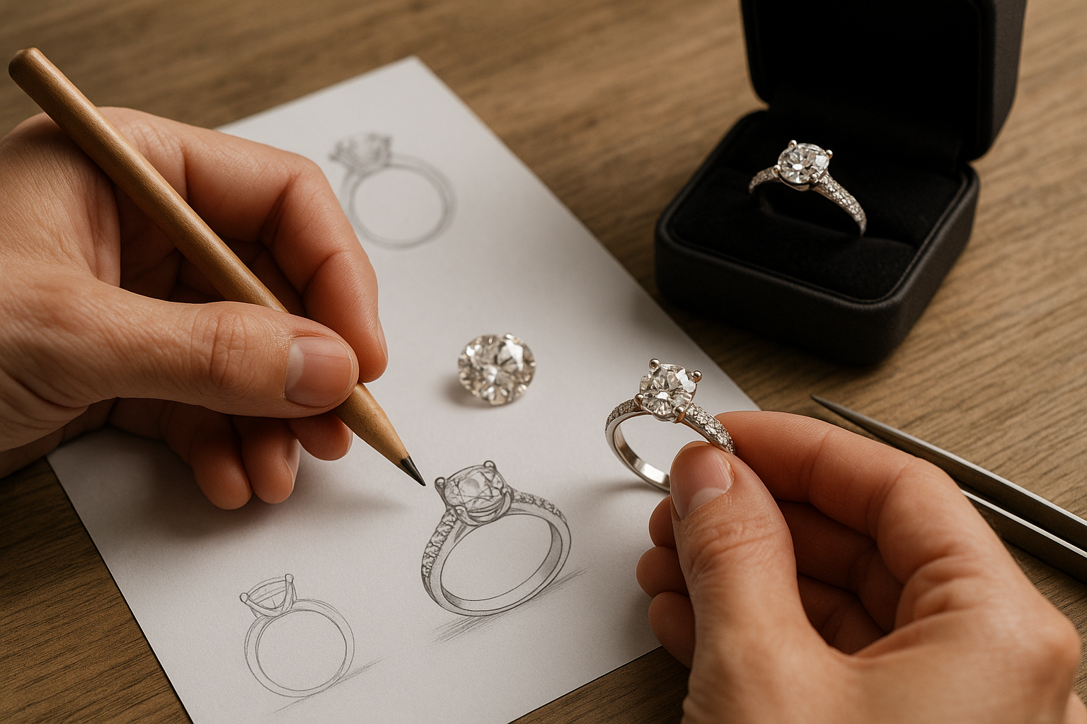 Custom Jewelry Design Process: From Vision to Reality