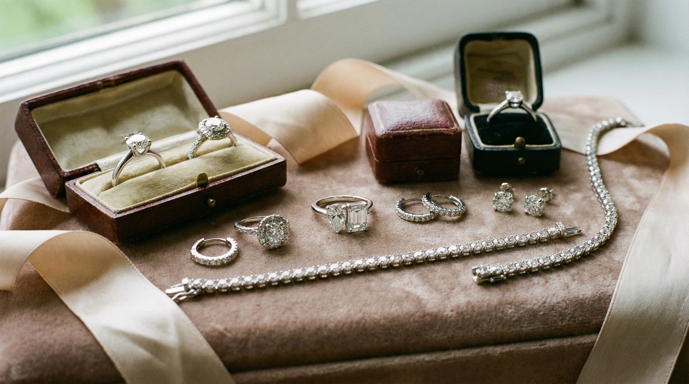 Diamond jewelry, Engagement rings