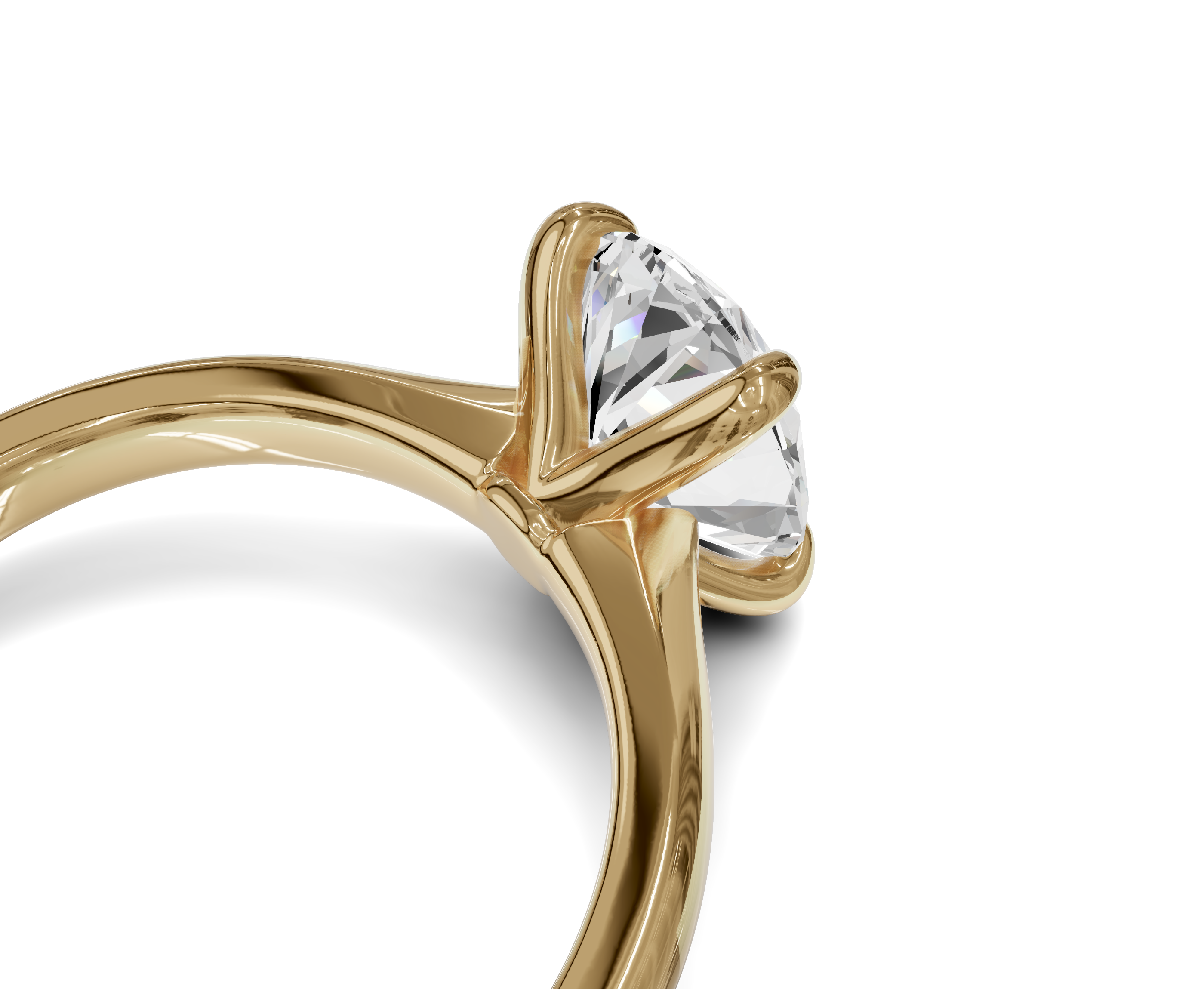 Oval Diamond Engagement Ring | Oval 2 Ct. - Chicory Jewel