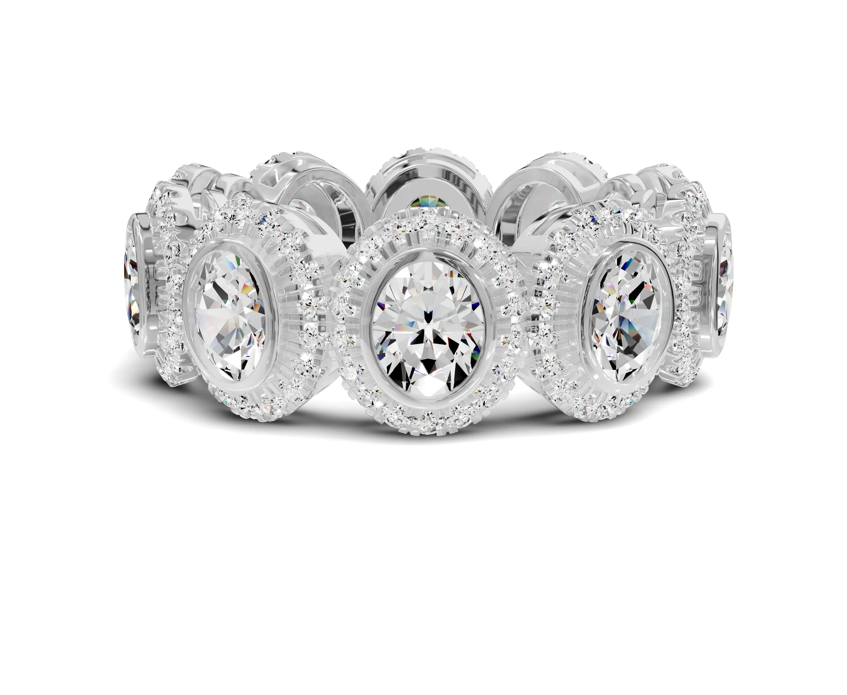 Fashion Eternity Band | Modern Diamond Style Ring
