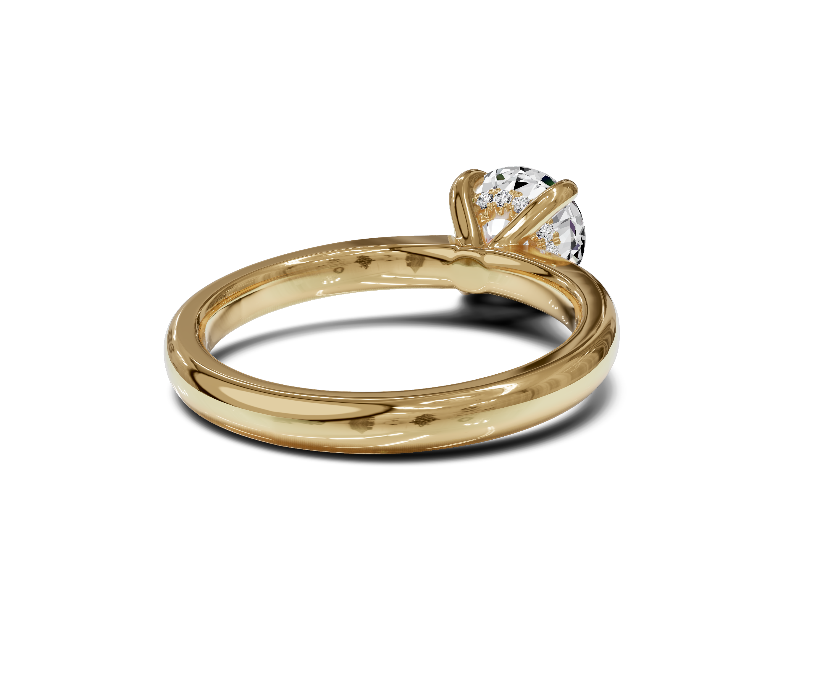 Classic Elegance 1.55ct Solitaire Round Diamond Ring - Chicory Jewel