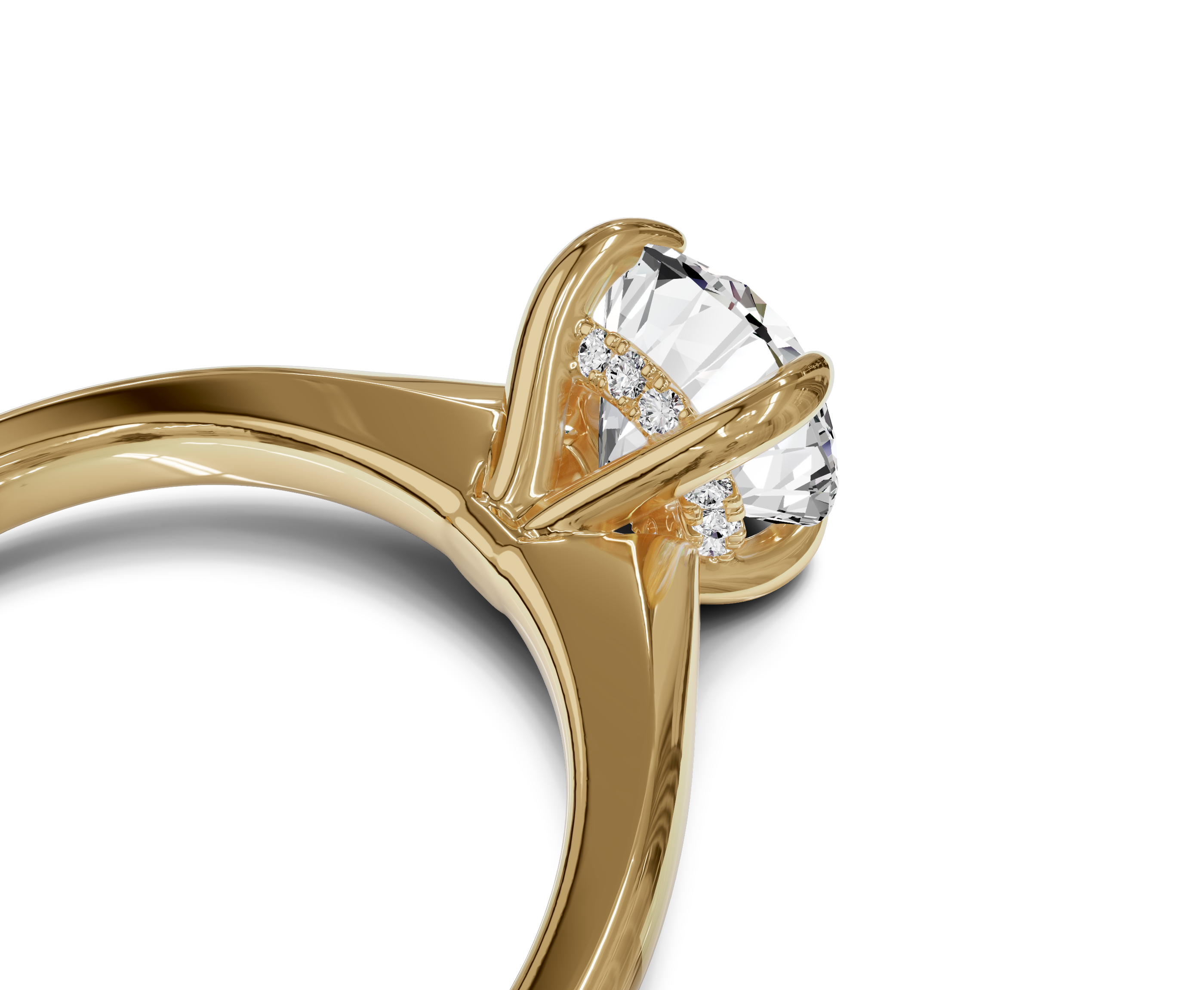 Classic Elegance 1.55ct Solitaire Round Diamond Ring - Chicory Jewel