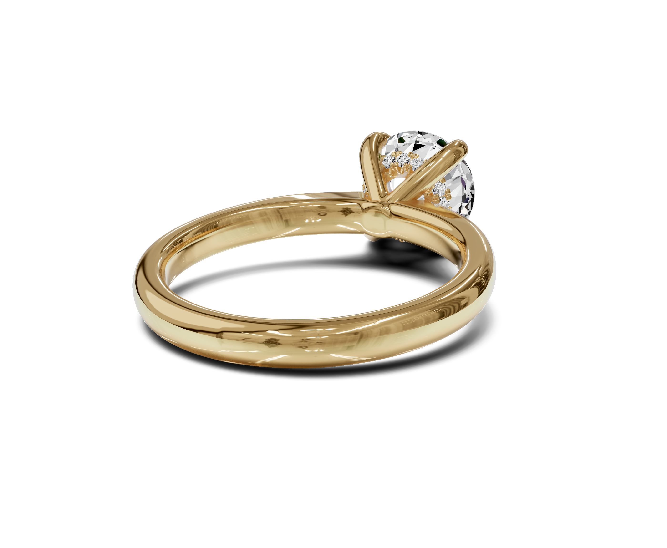 Classic Elegance 2.05ct Solitaire Round Diamond Ring - Chicory Jewel