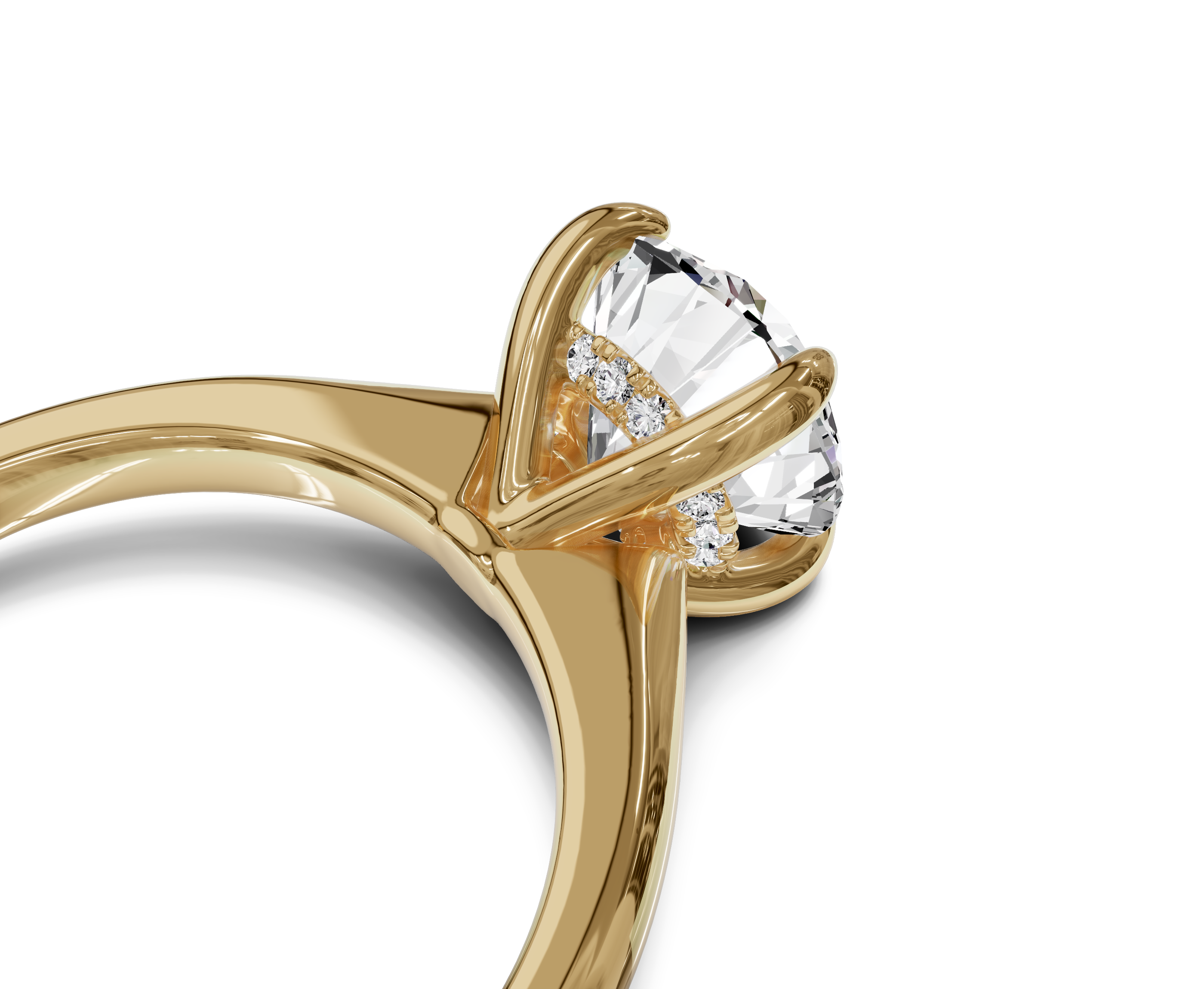 Classic Elegance 2.05ct Solitaire Round Diamond Ring - Chicory Jewel