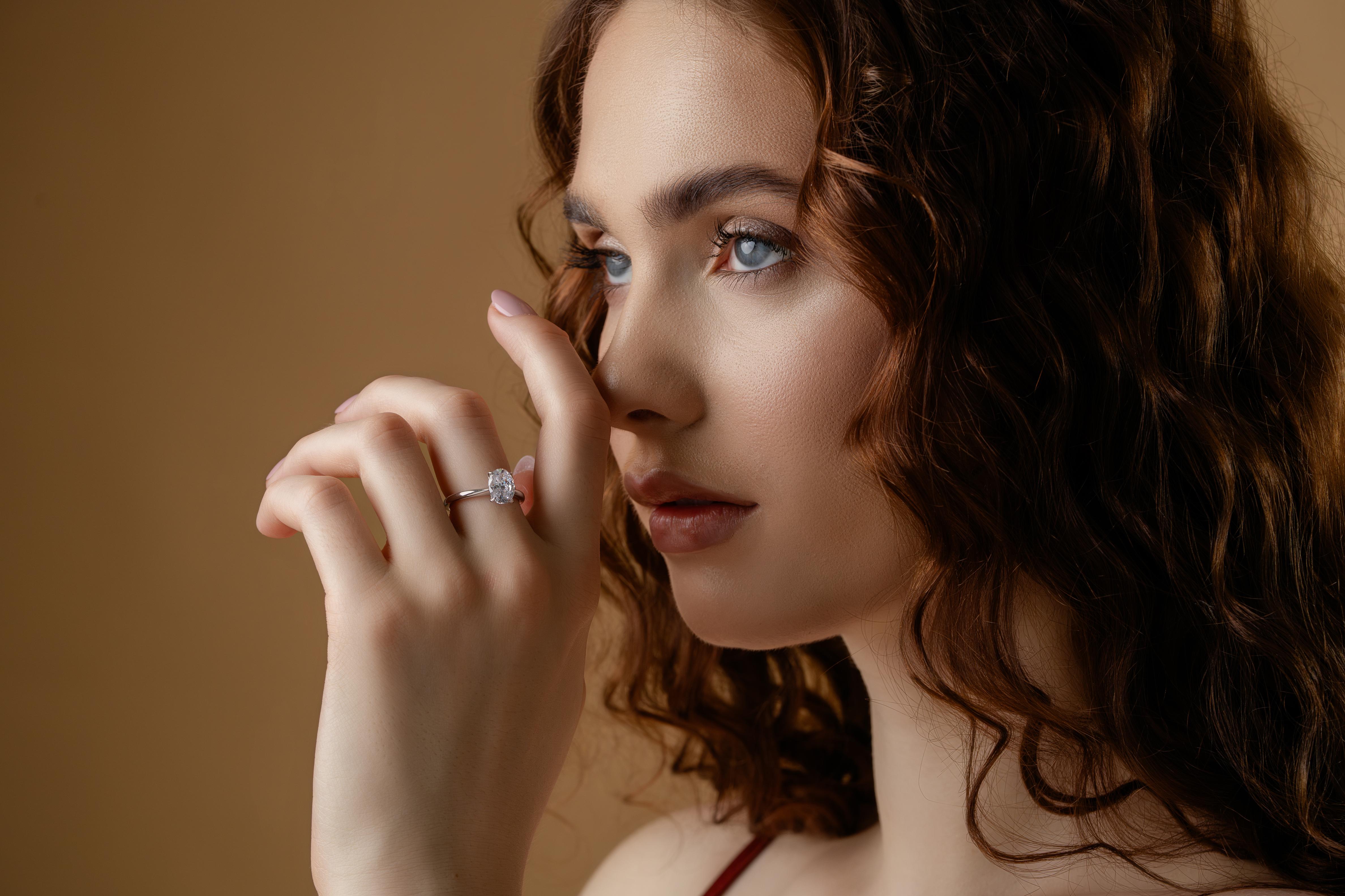 Oval Diamond Engagement Ring | Oval 2 Ct. - Chicory Jewel