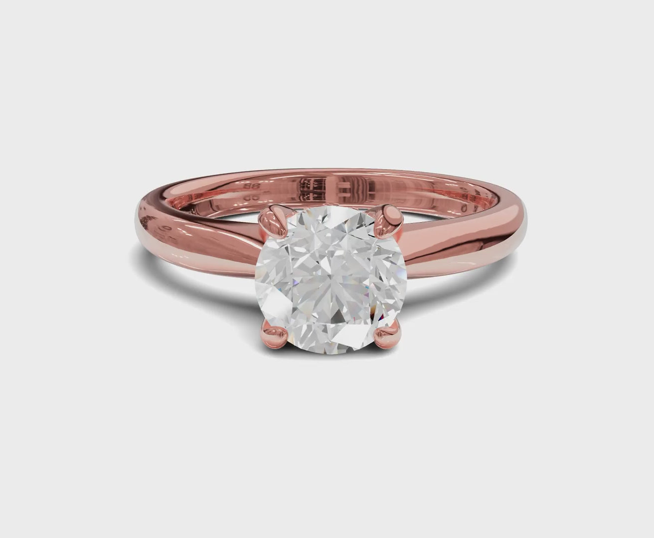 Classic Elegance 1.10ct Solitaire Round Diamond Ring