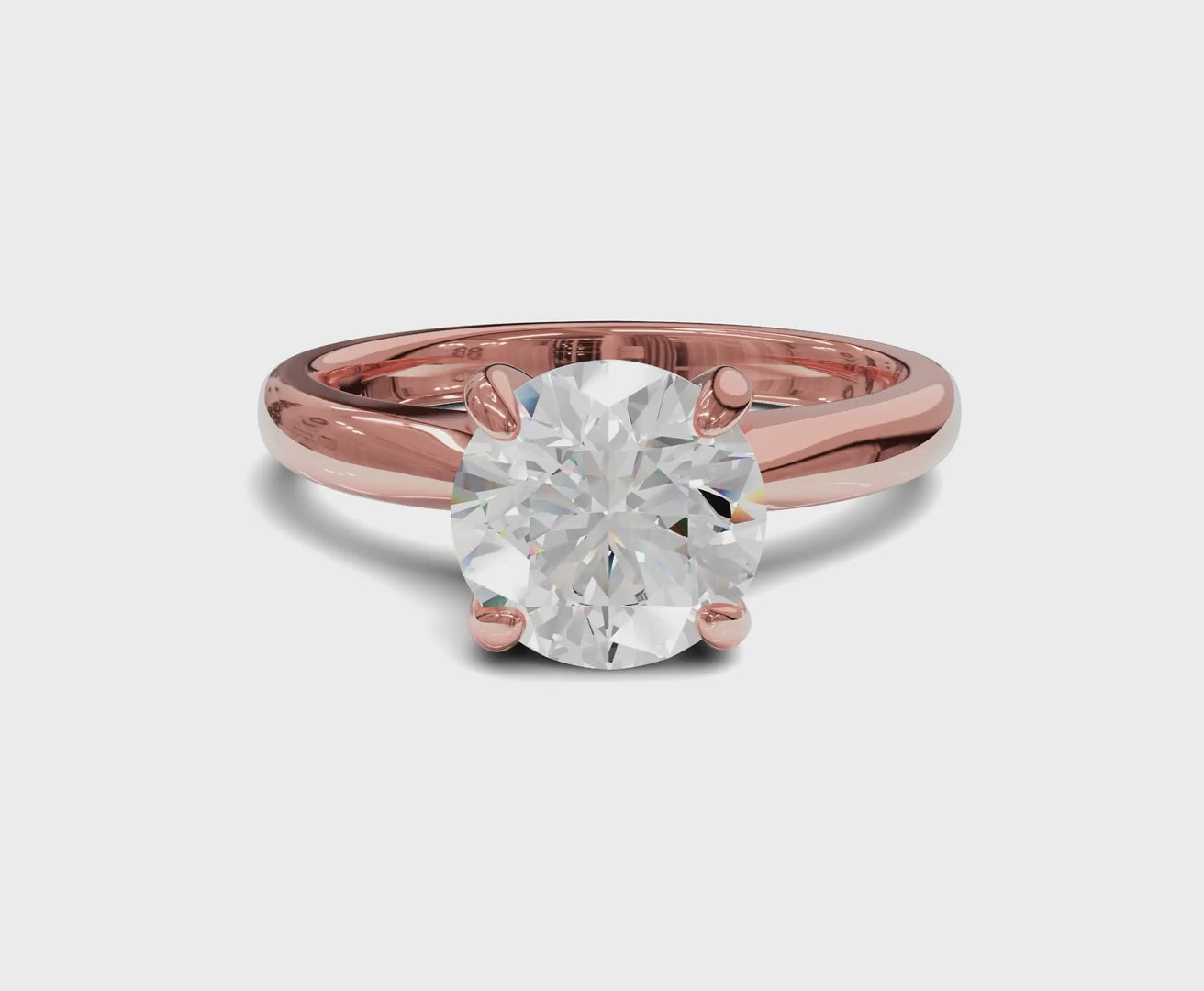 Classic Elegance 1.55ct Solitaire Round Diamond Ring