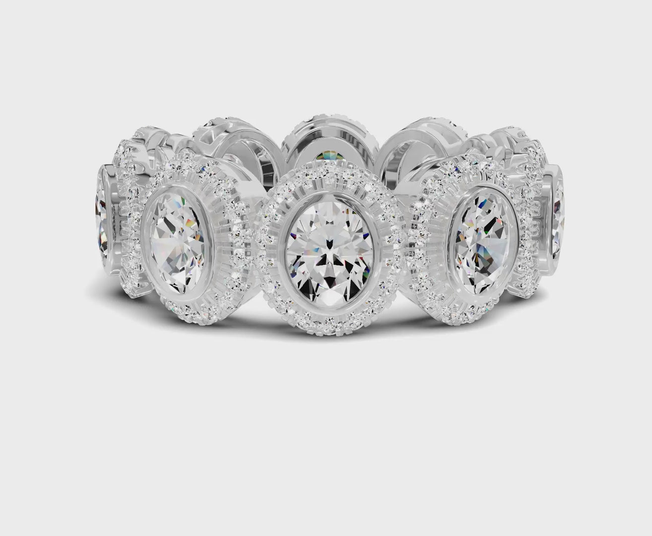 Fashion Eternity Band | Modern Diamond Style Ring