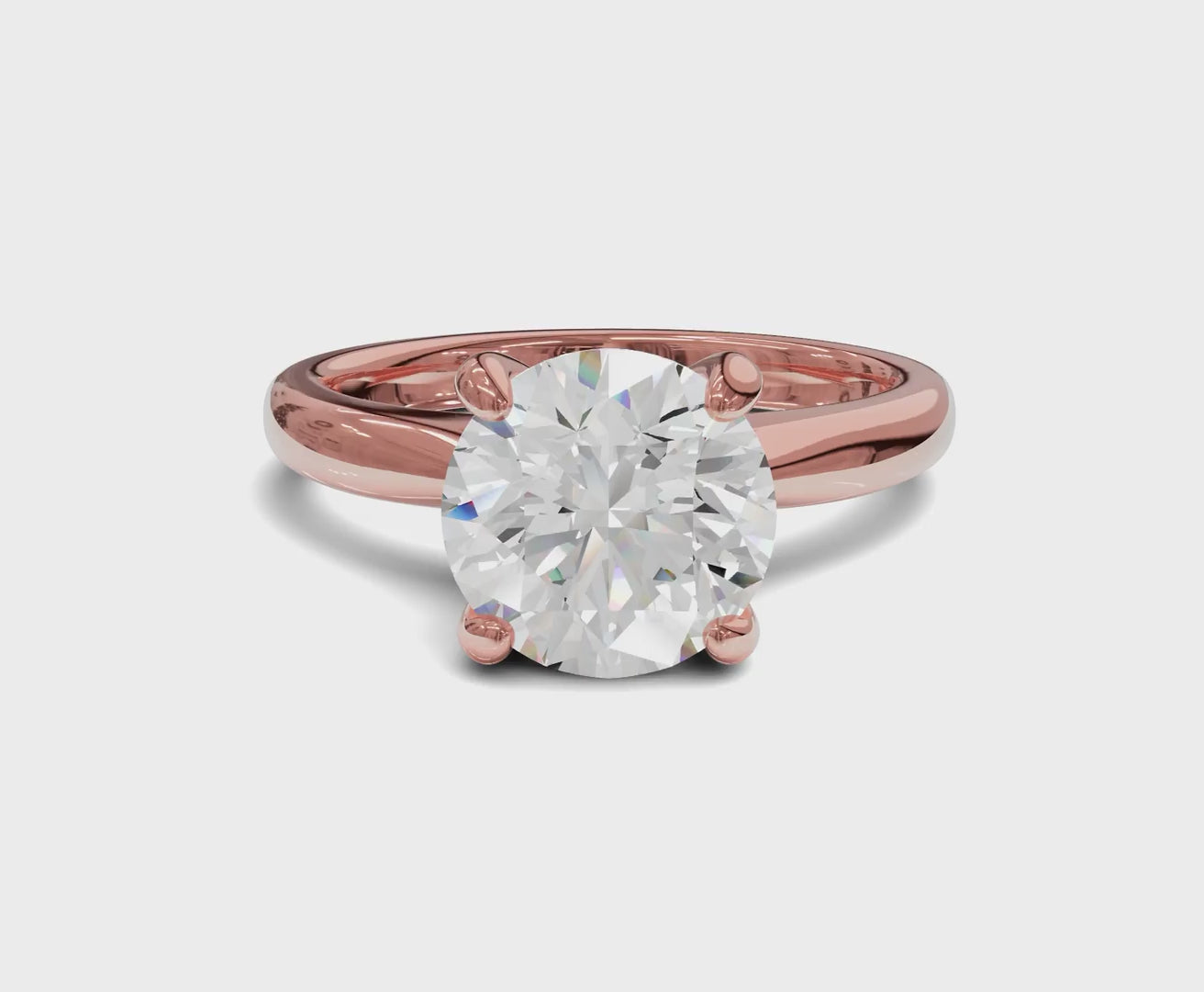 Classic Elegance 2.05ct Solitaire Round Diamond Ring