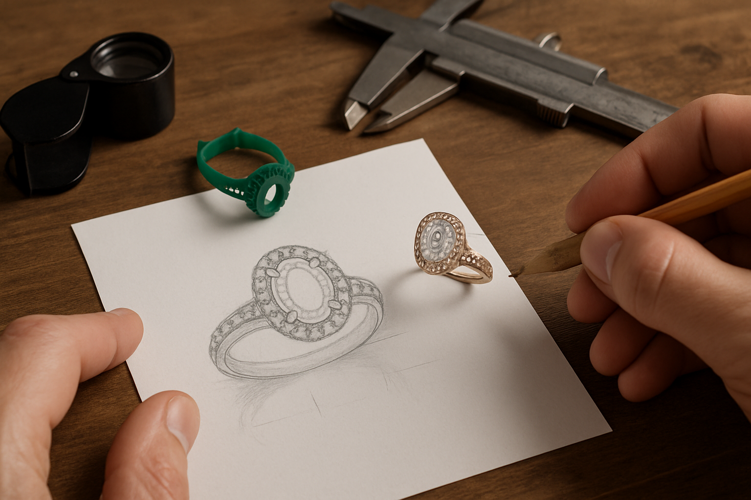 Custom Jewelry Design Process: From Vision to Reality