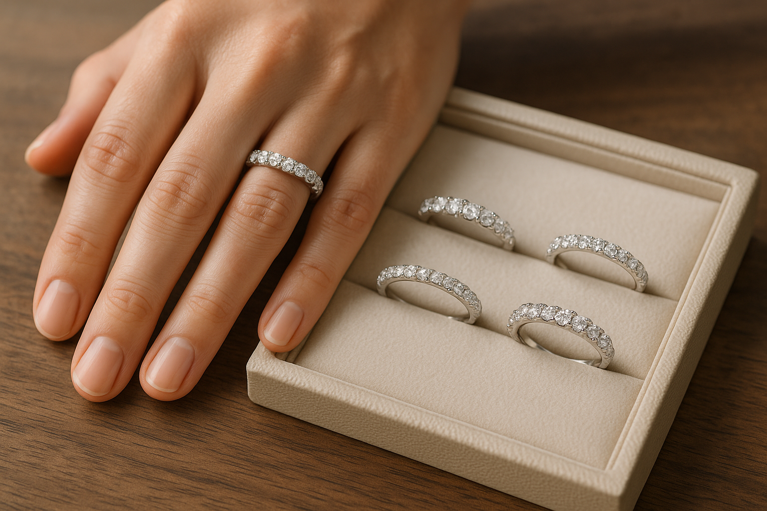 Diamond Wedding Band Selection: Finding Your Perfect Match