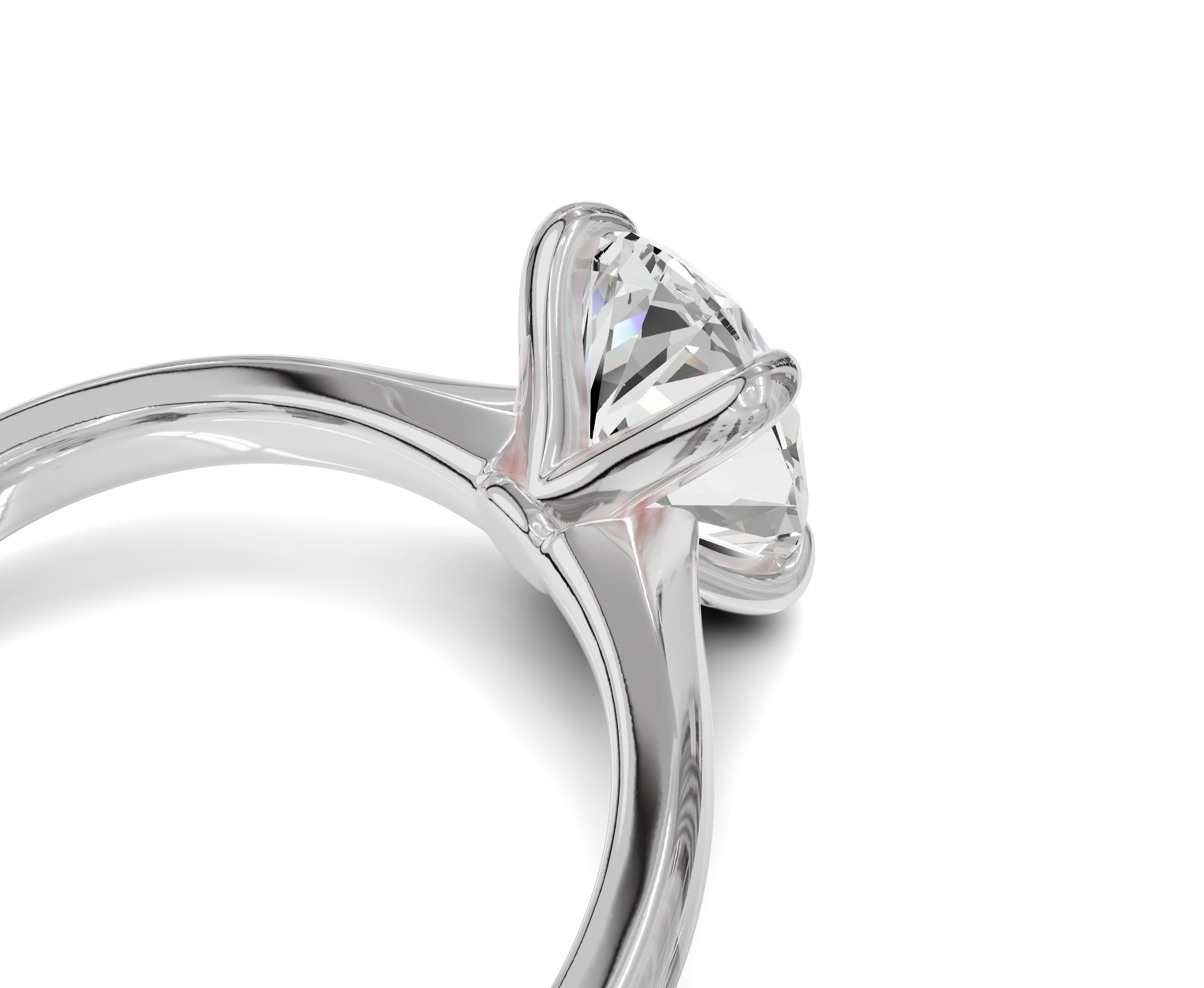Oval Diamond Engagement Ring | Oval 2 Ct.