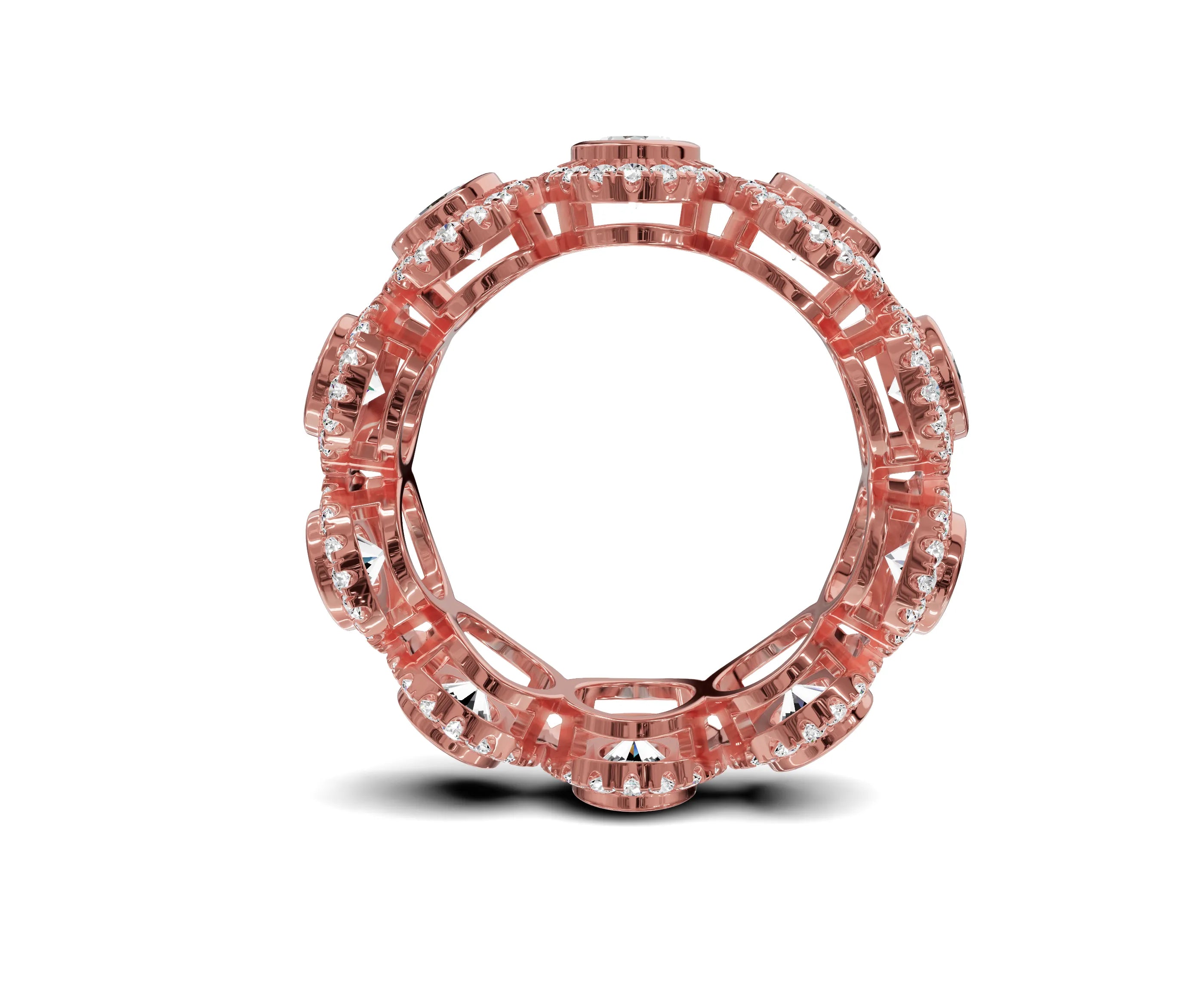 Fashion Eternity Band | Modern Diamond Style Ring