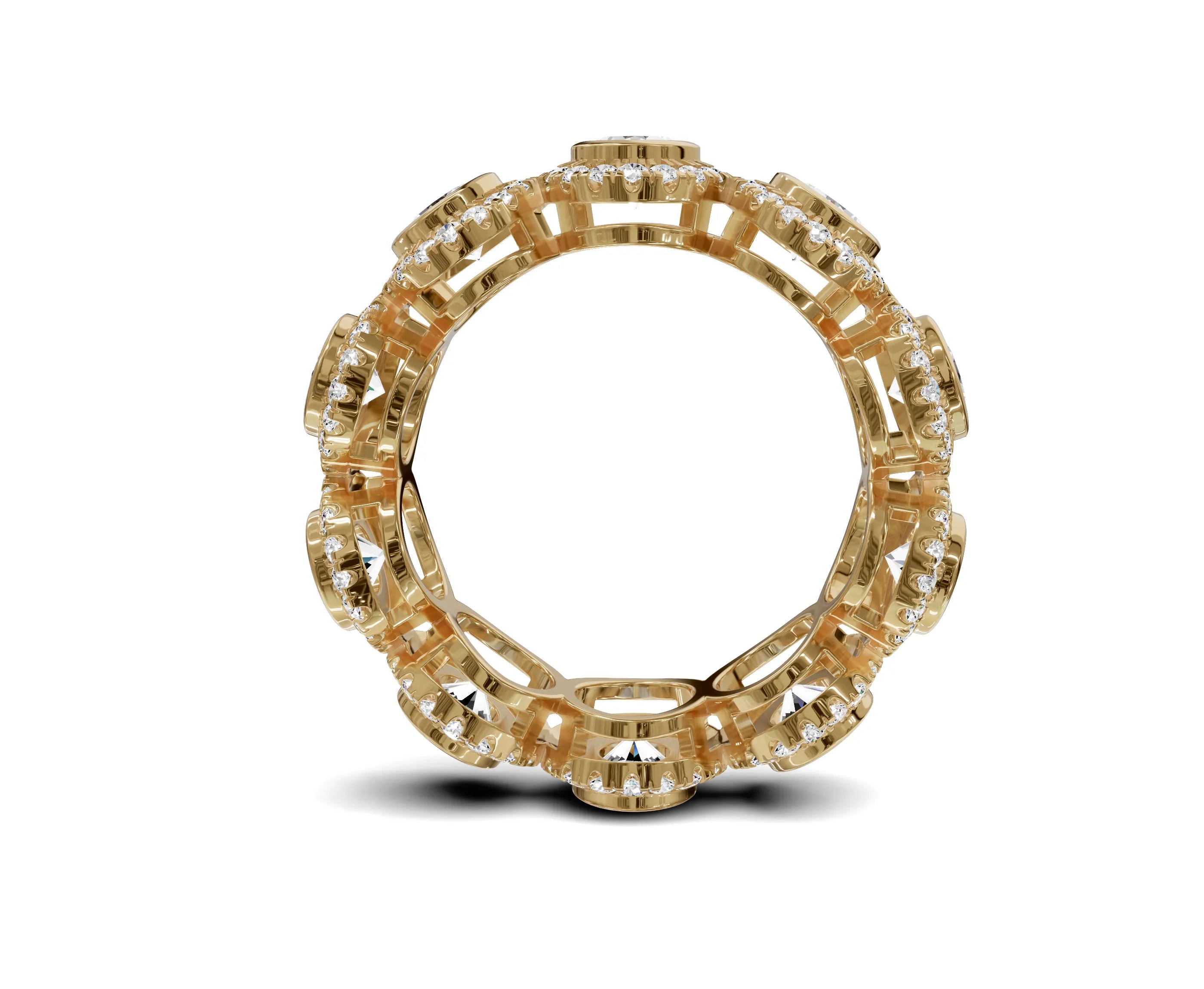Fashion Eternity Band | Modern Diamond Style Ring