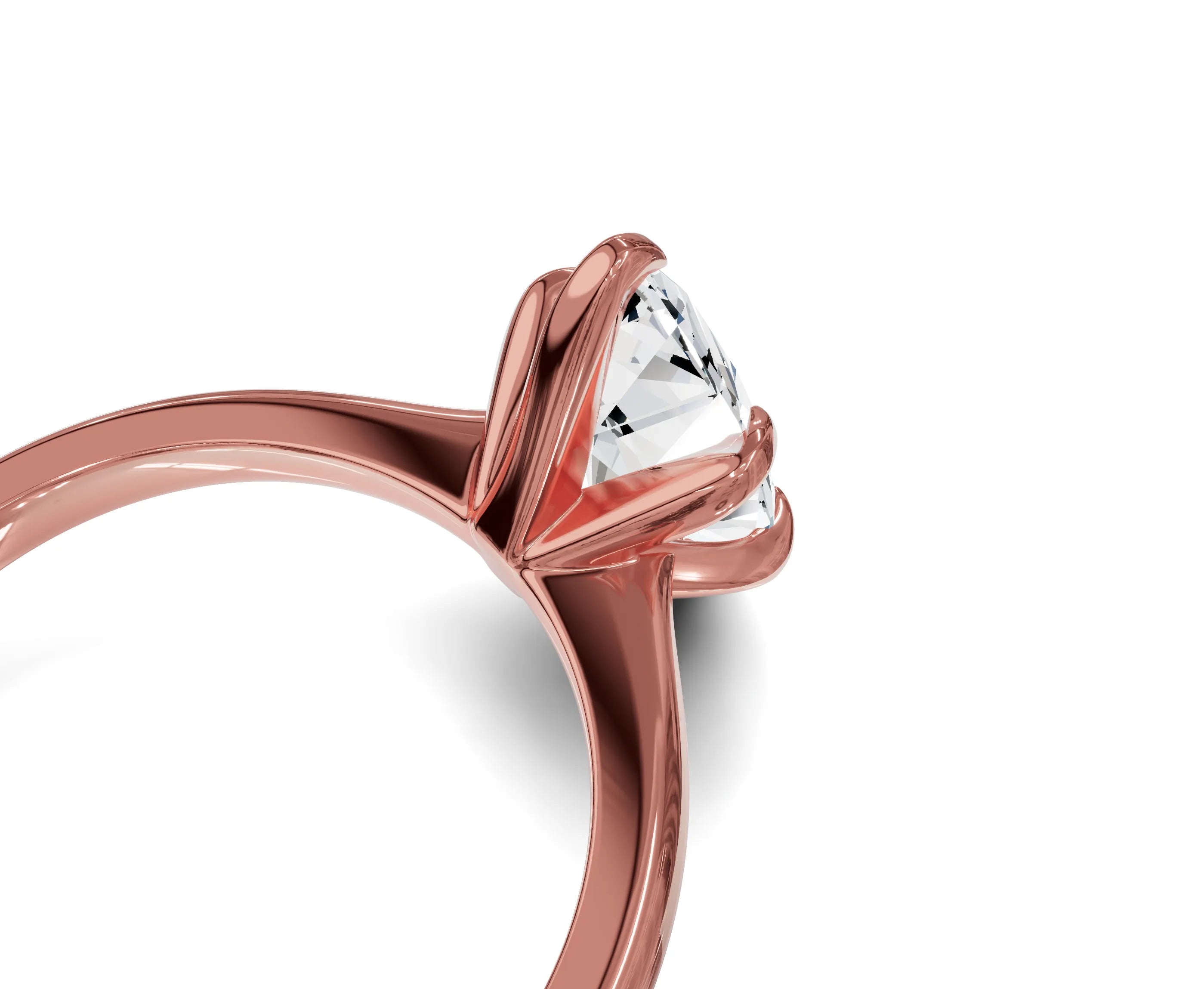 1.5Ct Marquise Solitaire Engagement Ring