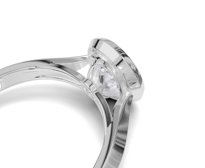 Classic Round cut engagement Ring | Solitaire |Chicory Jewel