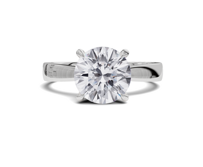 Elegant Round Cut Engagement Rings | Solitaire Diamond