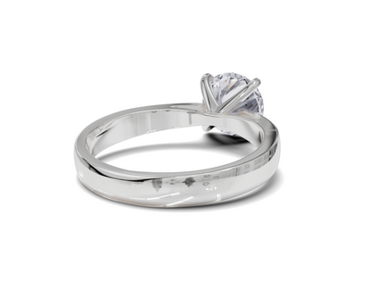 Elegant Round Cut Engagement Rings | Solitaire Diamond