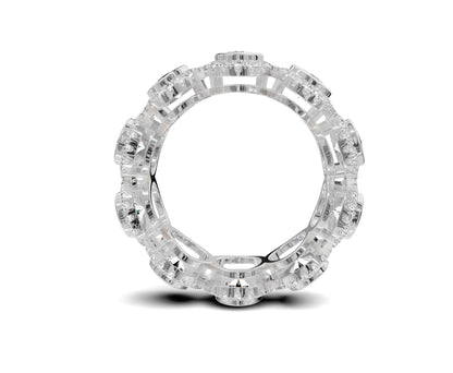 Fashion Eternity Band | Modern Diamond Style Ring - Chicory Jewel