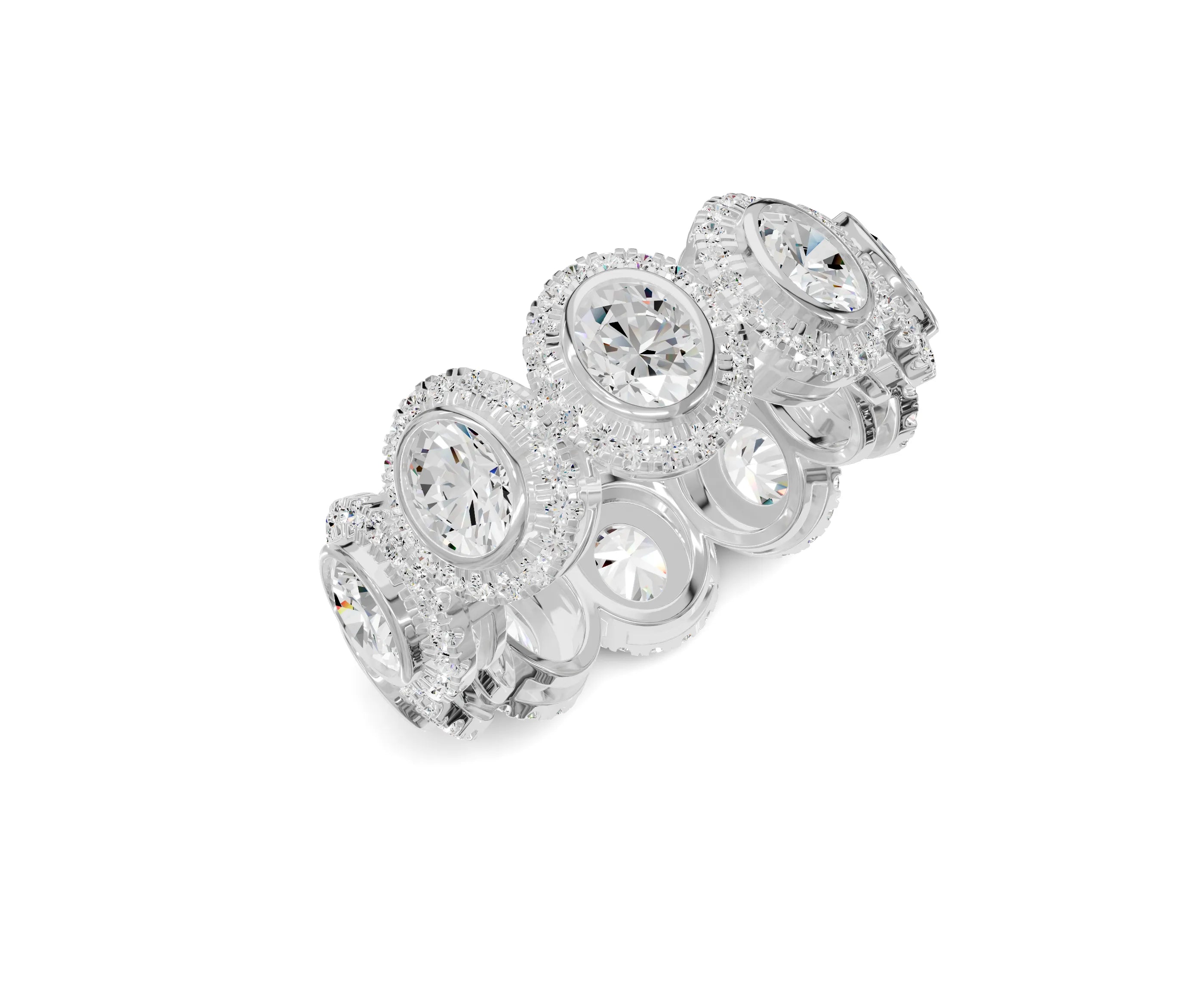 Fashion Eternity Band | Modern Diamond Style Ring - Chicory Jewel