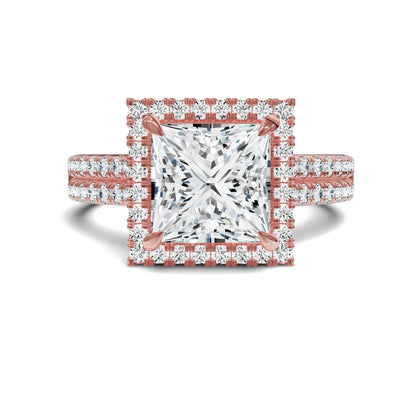Princess cut diamond Engagement rings | Chicory Jewel