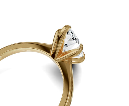 Marquise cut Solitaire Engagement Rings - Chicory Jewel