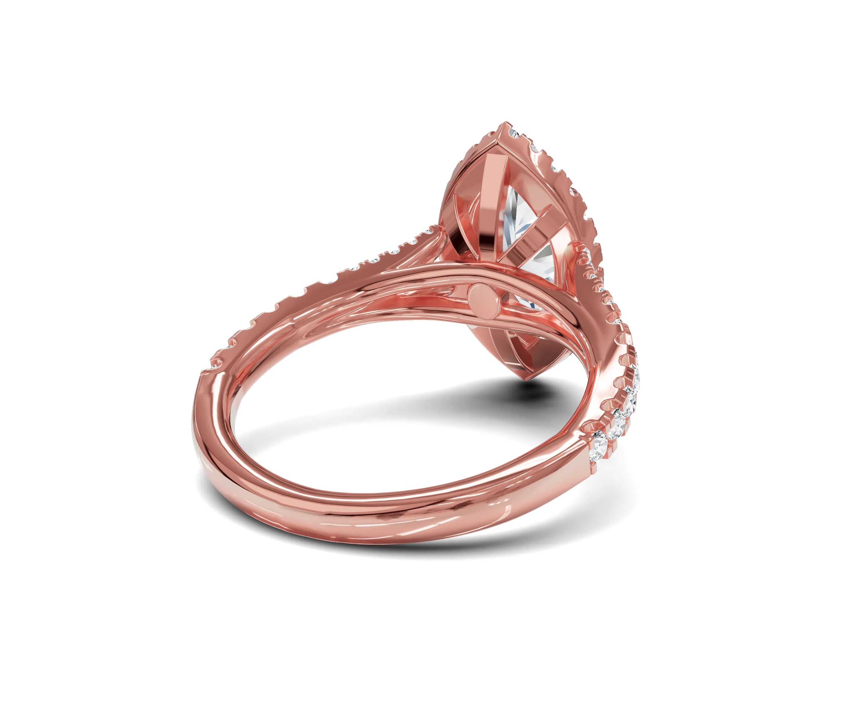 Shop Marquise Diamond Engagement Ring | Side Stone - Chicory Jewel