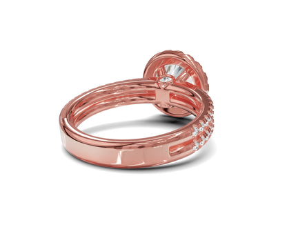 TImeless Round Cut Engagement Rings | Side Stones & Halo