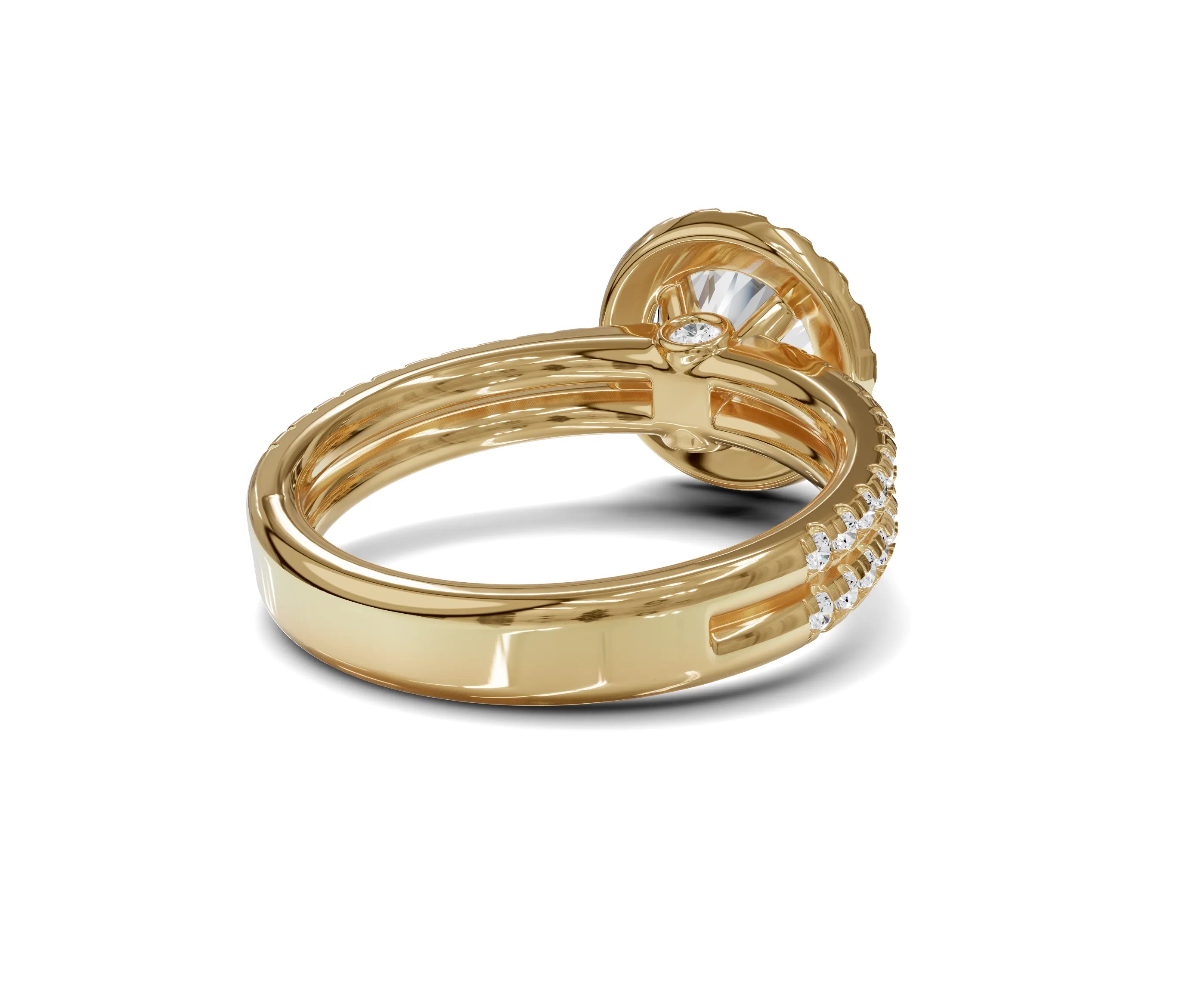 TImeless Round Cut Engagement Rings | Side Stones & Halo