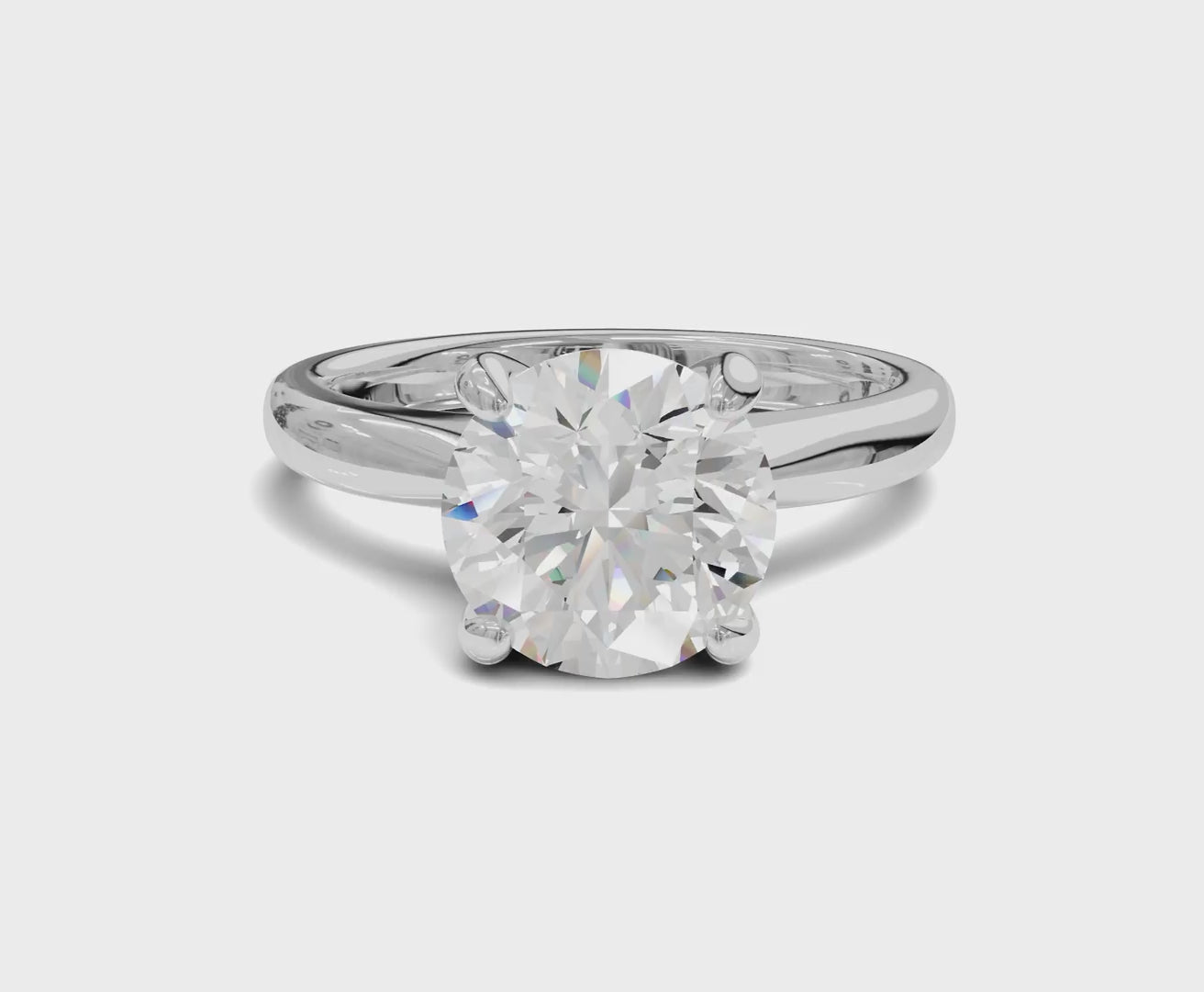 Classic Elegance 2.05ct Solitaire Round Diamond Ring