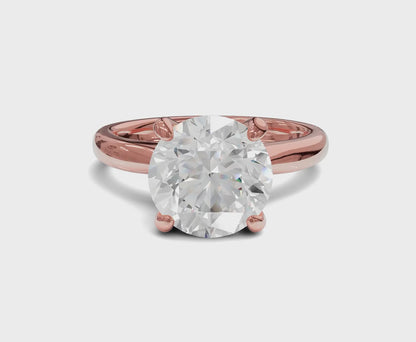 Classic Elegance 2.55ct Solitaire Round Diamond Ring