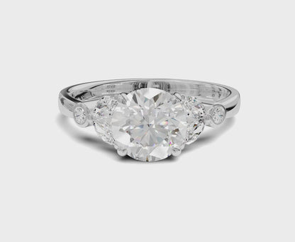 Exquisite Round Diamond Engagement Ring | 1.25ct