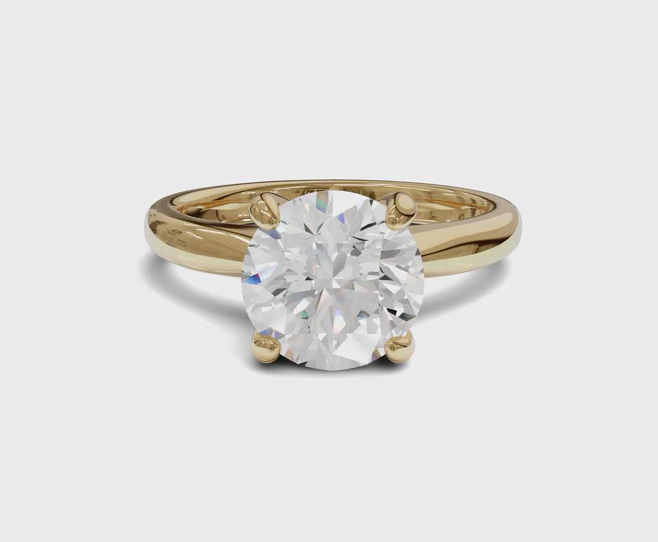 Classic Elegance 2.05ct Solitaire Round Diamond Ring