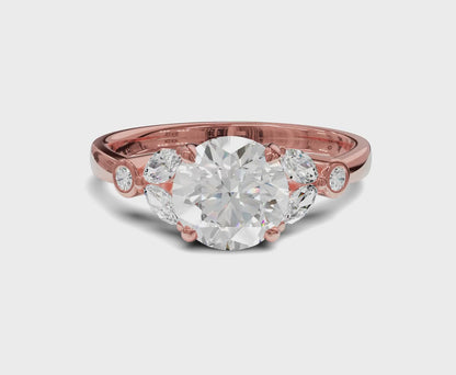 Exquisite Round Diamond Engagement Ring | 1.25ct