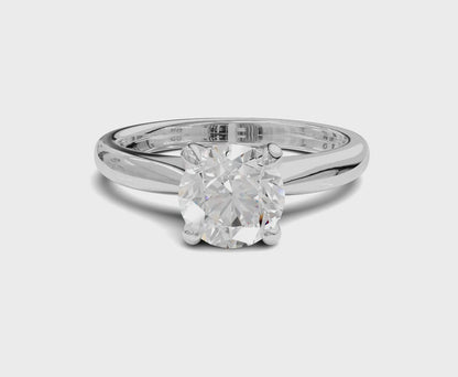 Classic Elegance 1.10ct Solitaire Round Diamond Ring