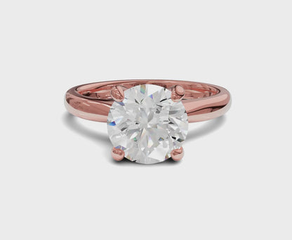 Classic Elegance 2.05ct Solitaire Round Diamond Ring