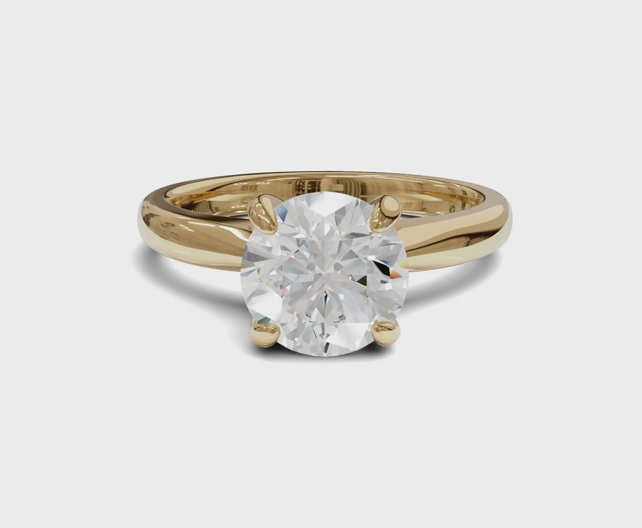 Classic Elegance 1.55ct Solitaire Round Diamond Ring